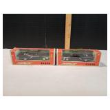 (2) Vtg GAZ-13 Chaika Luxury Sedan Diecast Car