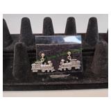 Locomotive Engine Earrings