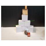 (6) Twinkling Treasures 3D Blinking Ornaments