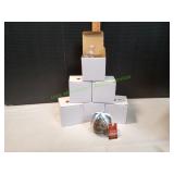 (6) Twinkling Treasures 3D Blinking Ornaments