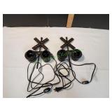 (2) Railroad Track / Train Crossing Signs