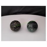 (1) Confetti/ (1) Speckled Jumbo Marbles