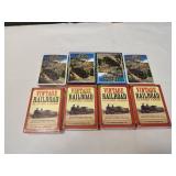 (8) Decks of Train Playing Cards
