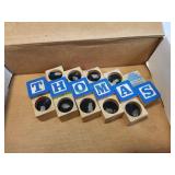 Vtg Train Charms in THOMAS Building Block Set