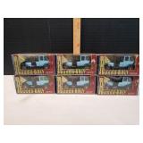 (6) Vtg Russo-Balt S24/30 Landole Diecast Car