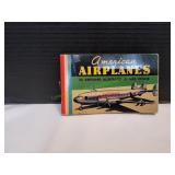 Vtg American Airplanes Collectible Book