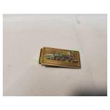 Vtg Gold-Tone The General Locomotive Money Clip