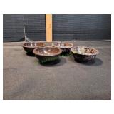 (4) Zak Designs Salsa Bowls