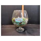 Decorative Centerpiece Bowl w/ Crystals