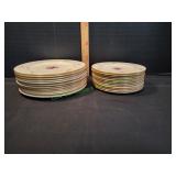 Vtg Rhodora by Lenox Dinner & Salad Plates