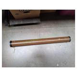 Fishing Rod Carry Case w/ Extra Rod Pieces