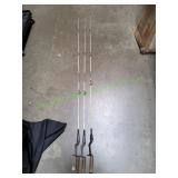 (3) Vtg Fishing Rods