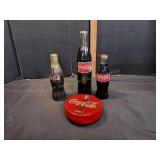 Coca-Cola Bottles w/ Coca-Cola Tin