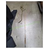 Vtg Wooden Bamboo Fishing Rod