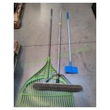 Leaf Rake, Brush Broom & More