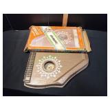 Vtg Bontempi Italian Lap Harp/Zither