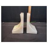Marble Bookends
