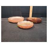 Pink Depression Cherry Blossom Plates & More