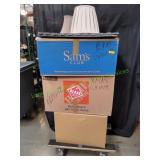 (3) Boxes of Household Items & More