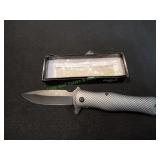 Master USA CarbonFiber SpringAssisted Pocket Knife