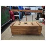 Wooden Homemade Armadillo Trap