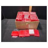 (61) Mini Red Multi-Compartment Storage Box