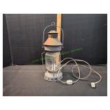 Vtg Barn Lantern Electric Lamp