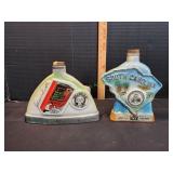 (2) Vtg Jim Beam Decanters