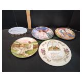 (4) Decorative Plates & More