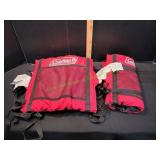 (2) Portable Coleman Stadium Seats