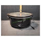 Black Oval Crockpot