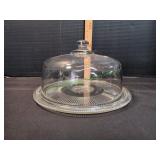 Anchor Hocking Glass Dome Cake Plate