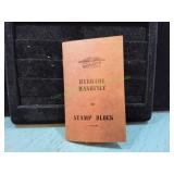 Vtg Hygrade Handfile Stamp Booklet w/ Stamps