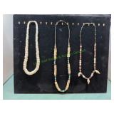 (3) Shell Necklaces
