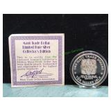 1994 Maui Trade Dollar Limited Pure Silver Coin