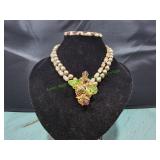 Vtg Robert de Mario Choker Necklace