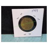 1999 20 Euro Cent Coin