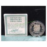 1993 Maui Trade Dollar Limited Pure Silver Coin