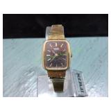 Vtg Gold-Tone Seiko Quartz Ladies Watch