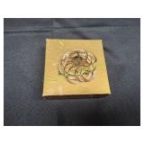 Vtg Gold-Tone Sarah Coventry Swirl Brooch