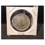 1946 Booker T Washington Half Dollar