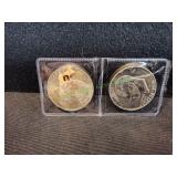 1971 & 1976 Kennedy Half Dollar