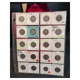 (20) 1940-1970 Jefferson Nickels