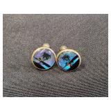 Vtg Screw Back Non-Pierced Earrings