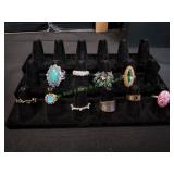(10) Vtg Rings