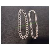 (2) Sterling Silver Bracelets