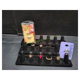 (10) Vtg Rings