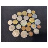 (25) Foreign Coins