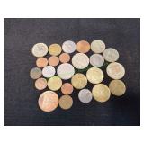 (25) Foreign Coins