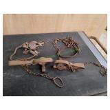 Vtg Steel Animal Traps